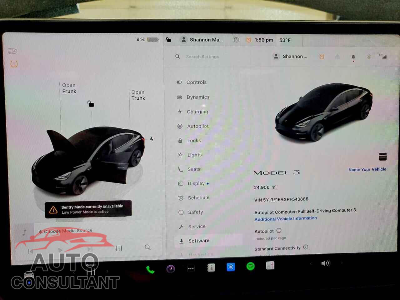 TESLA MODEL 3 2023 - 5YJ3E1EAXPF543888
