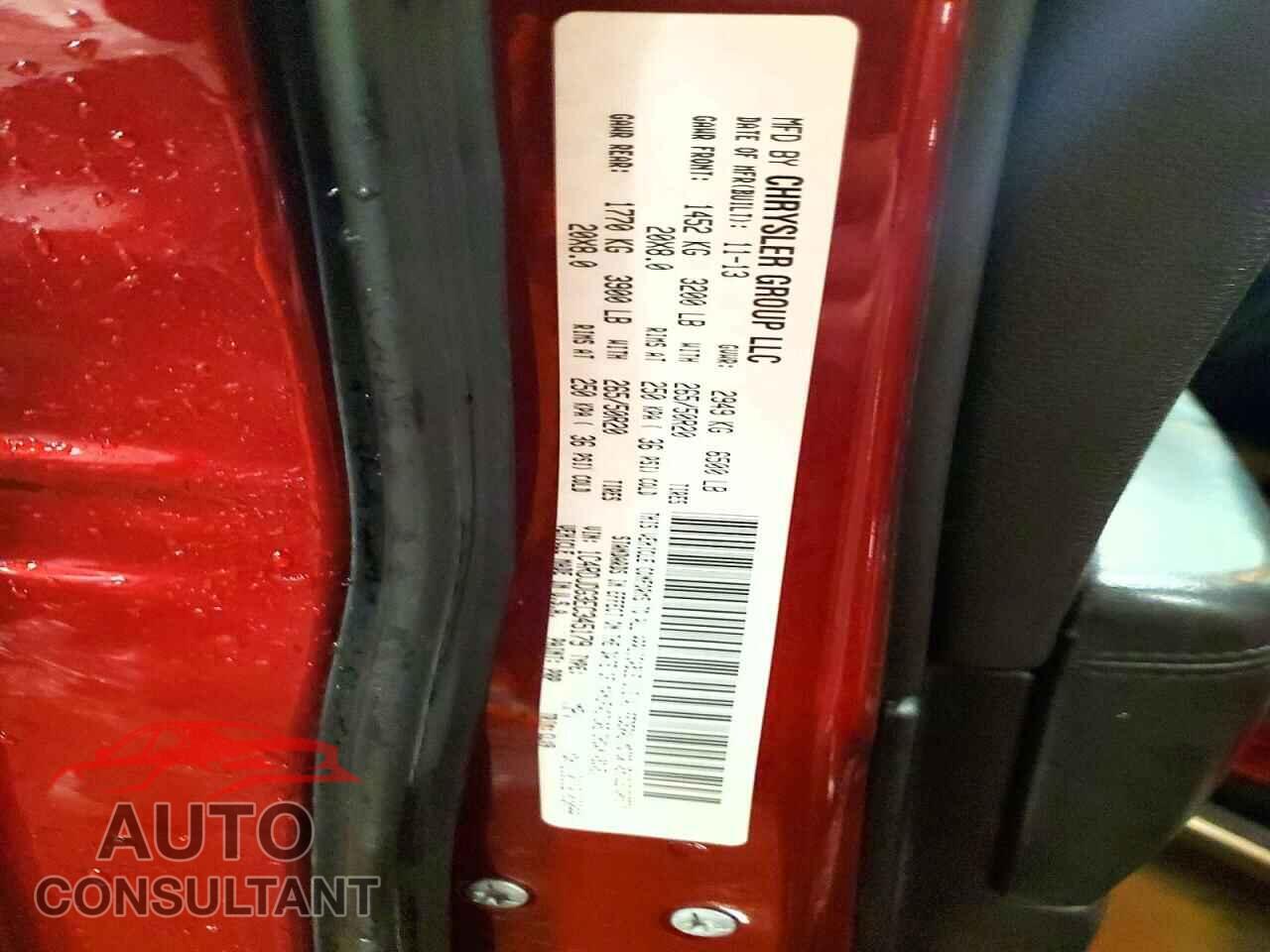DODGE DURANGO 2014 - 1C4RDJDG3EC345179