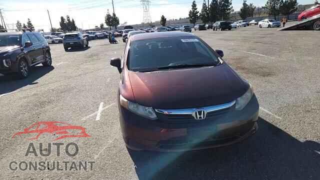 HONDA CIVIC 2012 - 19XFB2F52CE340863