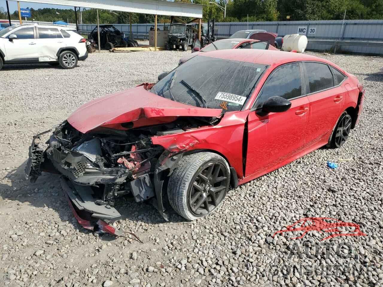 HONDA CIVIC 2022 - 2HGFE2F53NH538206