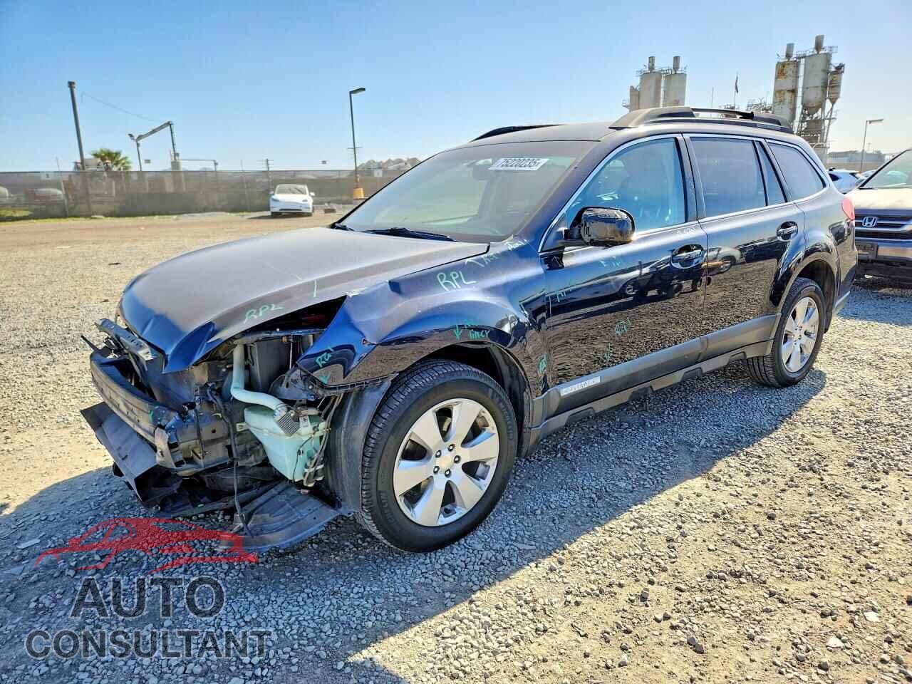 SUBARU OUTBACK 2012 - 4S4BRBCC2C3218343