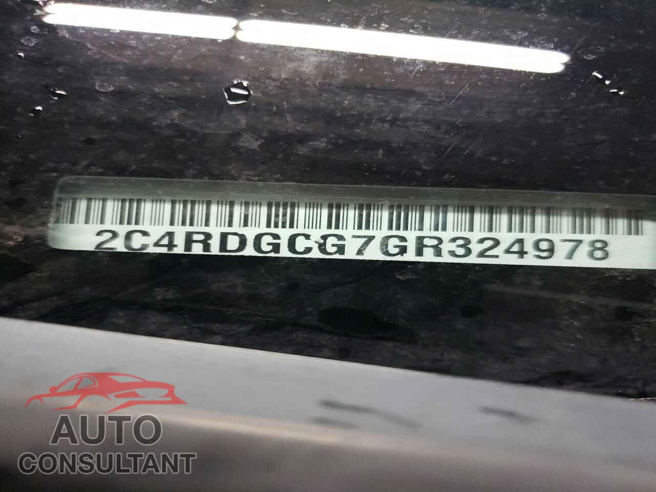 DODGE CARAVAN 2016 - 2C4RDGCG7GR324978