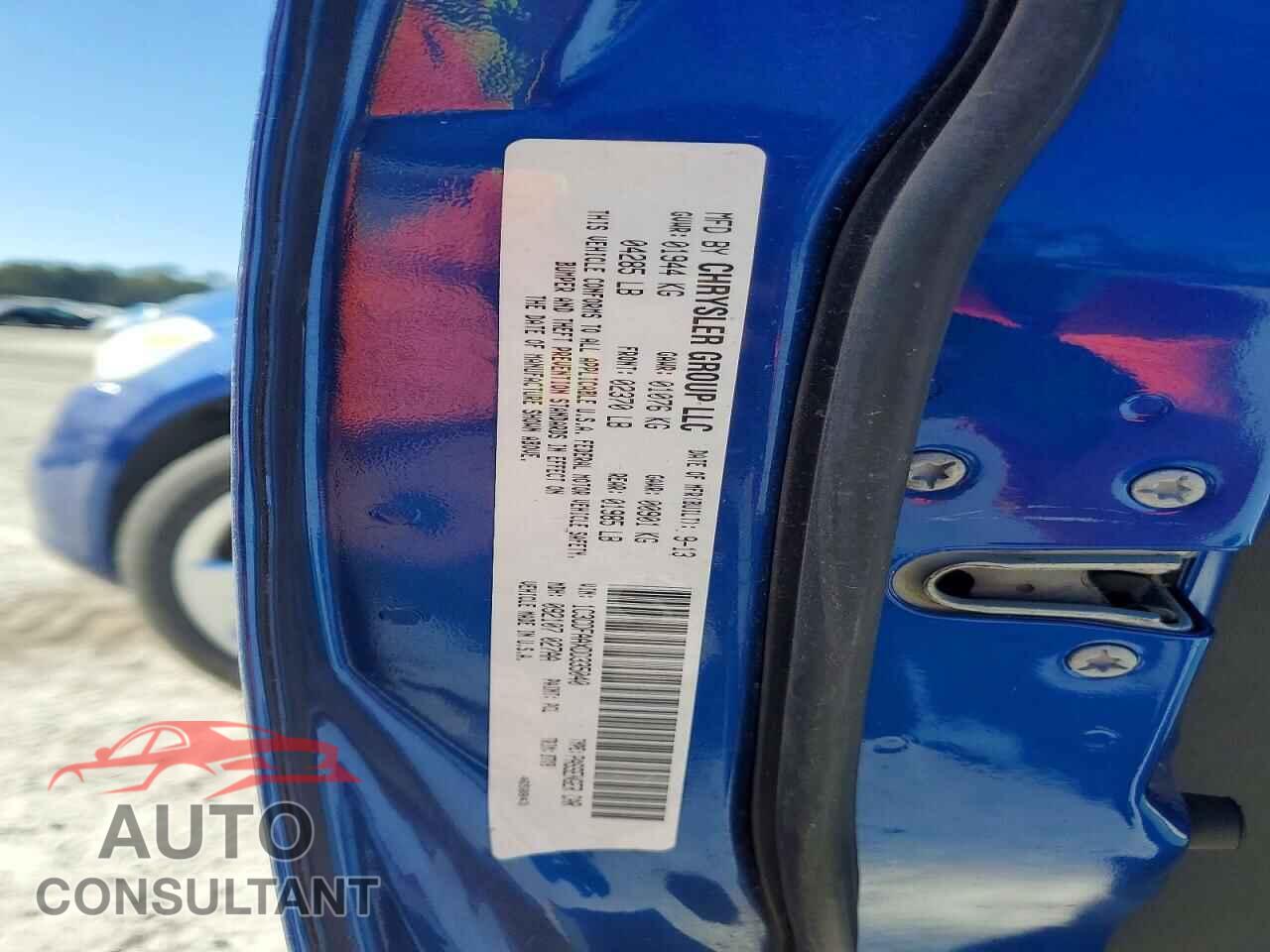 DODGE DART 2013 - 1C3CDFAAXDD335040