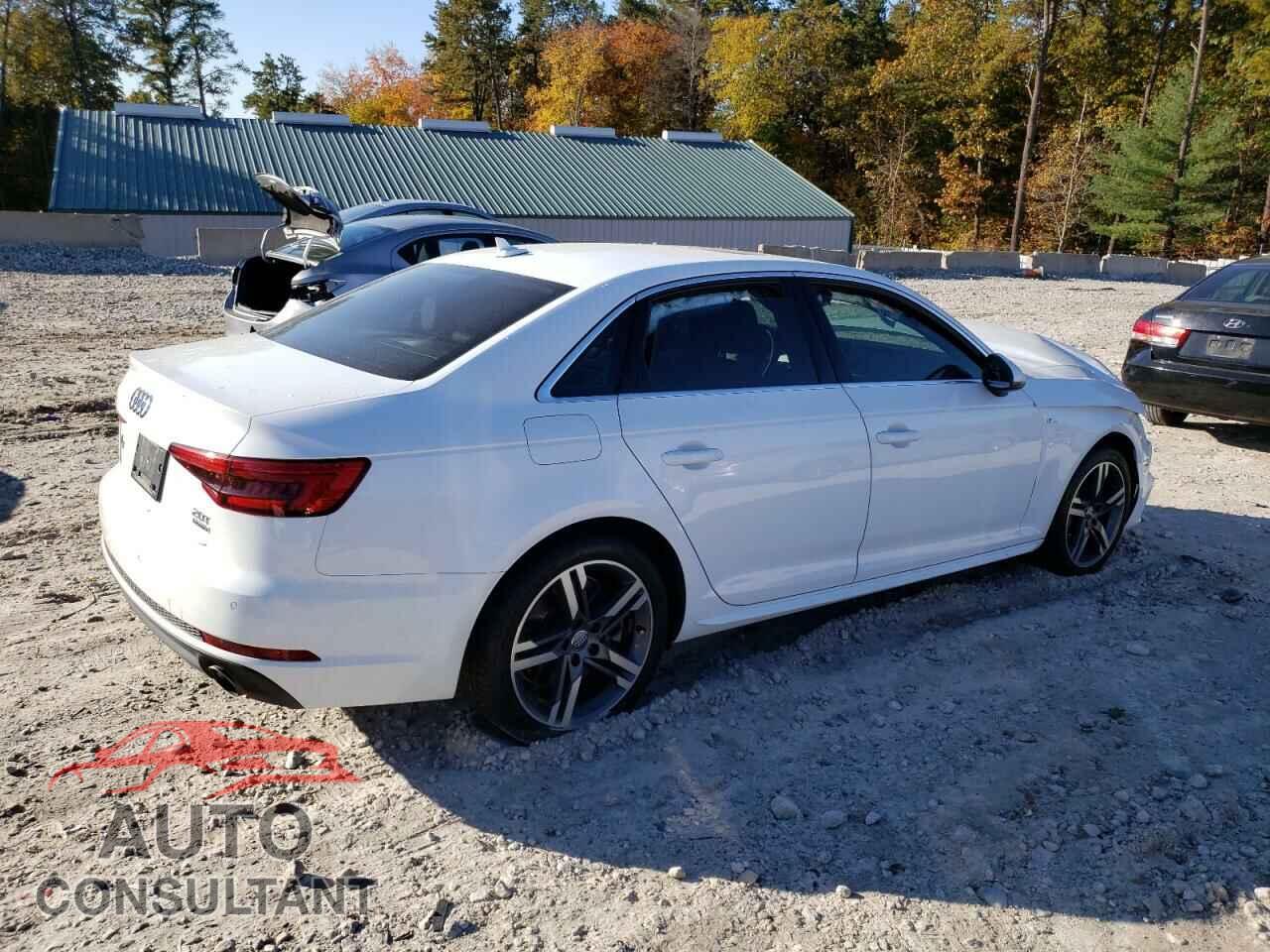 AUDI A4 2017 - WAUPNAF48HN058434