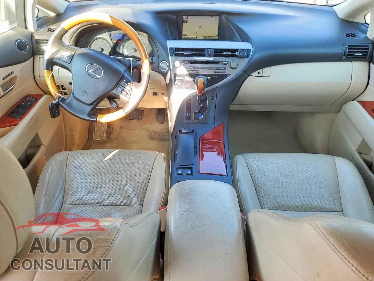 LEXUS RX350 2011 - 2T2BK1BAXBC085285