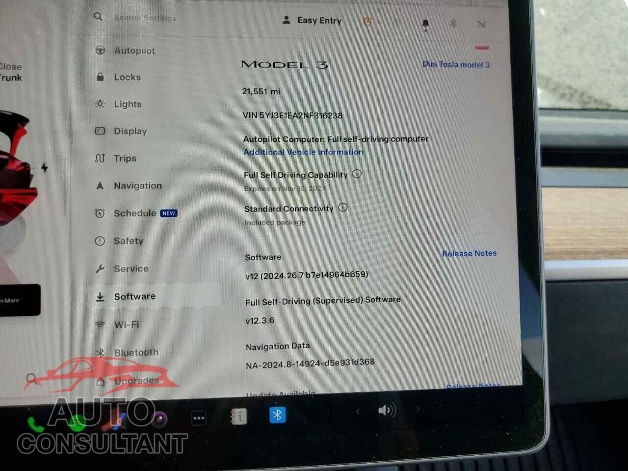 TESLA MODEL 3 2022 - 5YJ3E1EA2NF316238