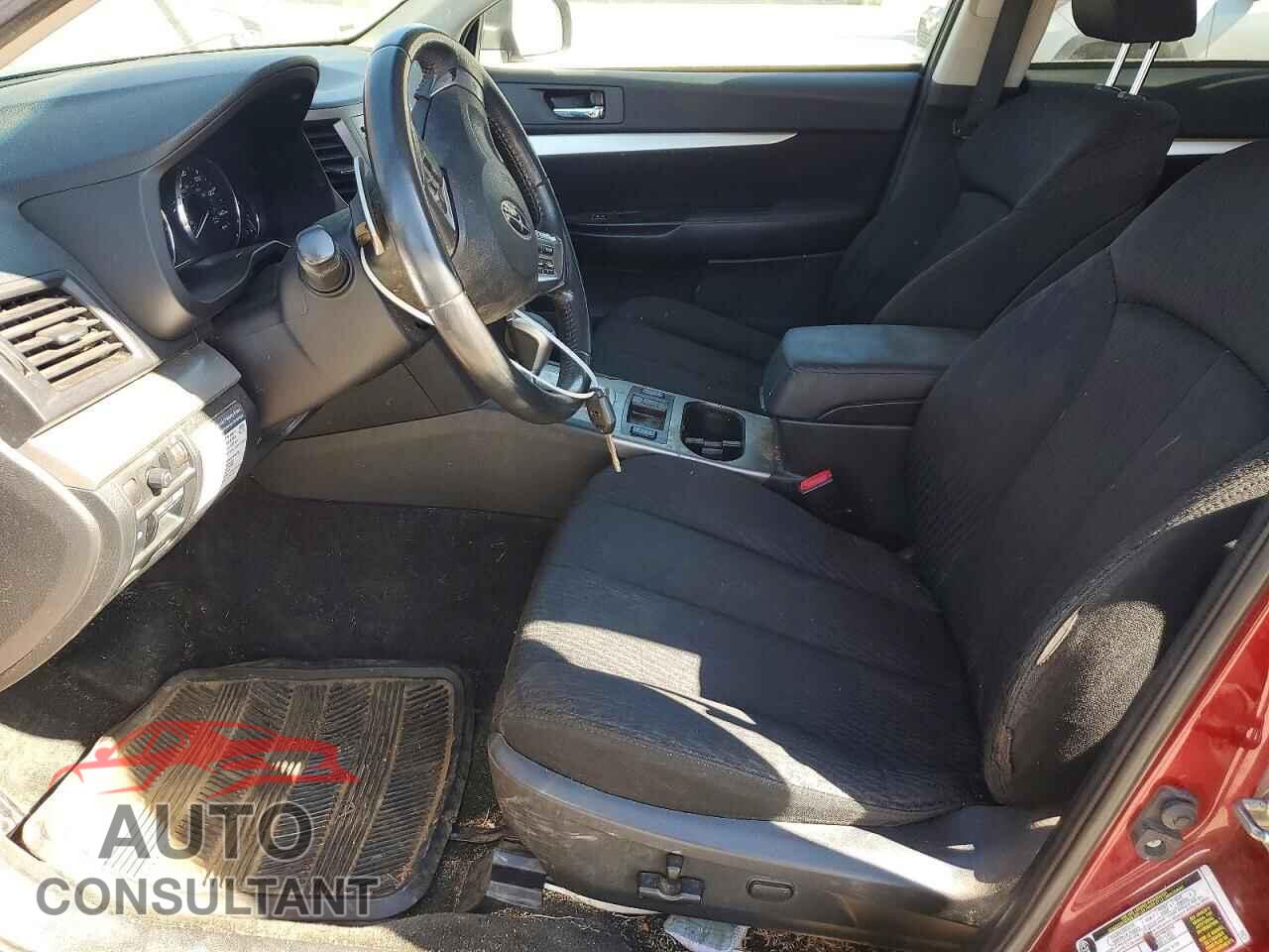 SUBARU OUTBACK 2012 - 4S4BRBCC4C3287177