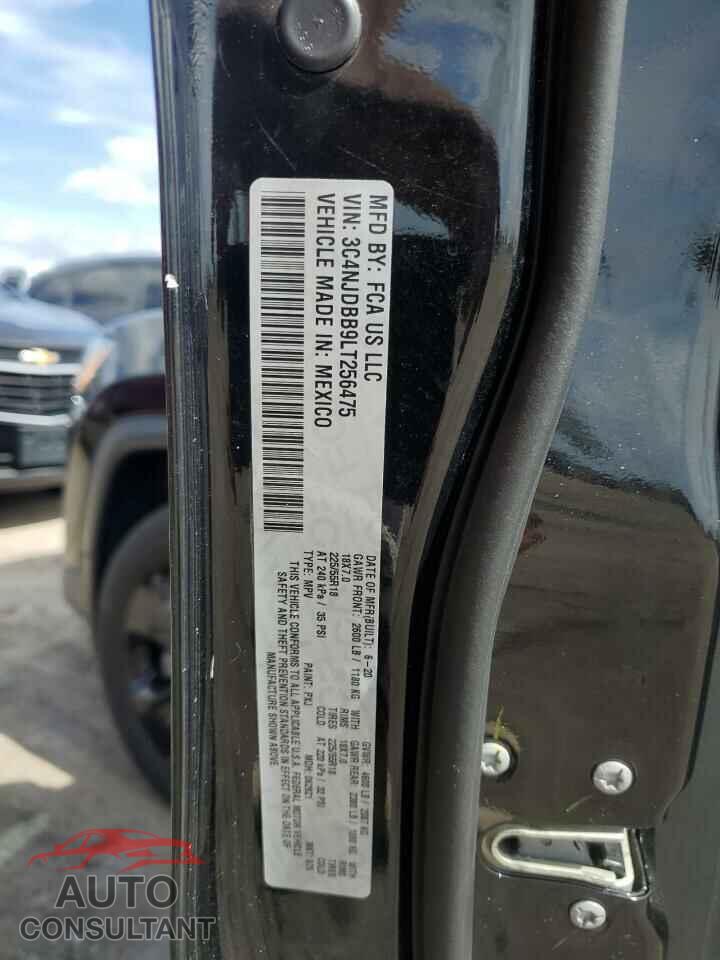 JEEP COMPASS 2020 - 3C4NJDBB9LT256475