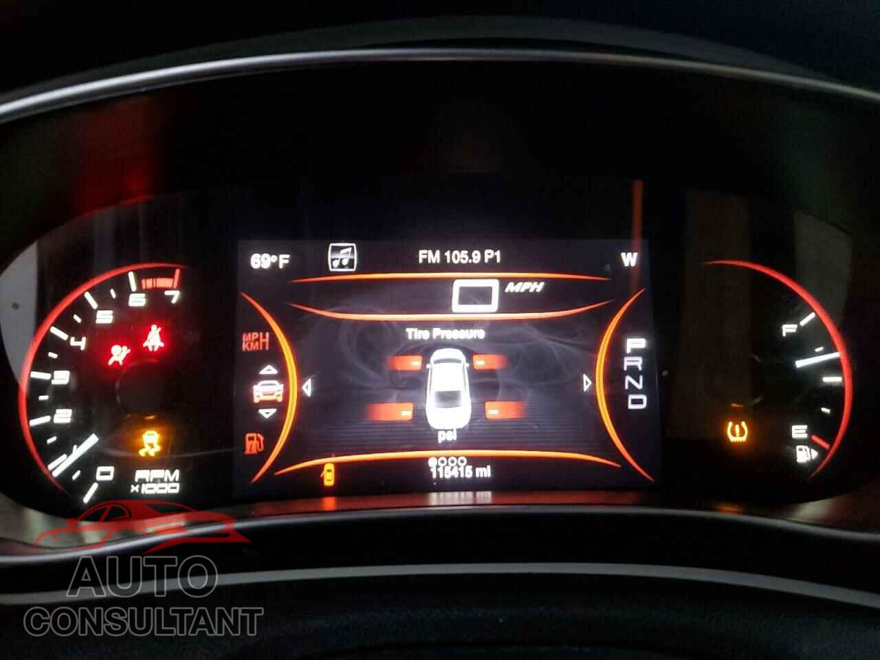 DODGE DART 2015 - 1C3CDFCBXFD112845
