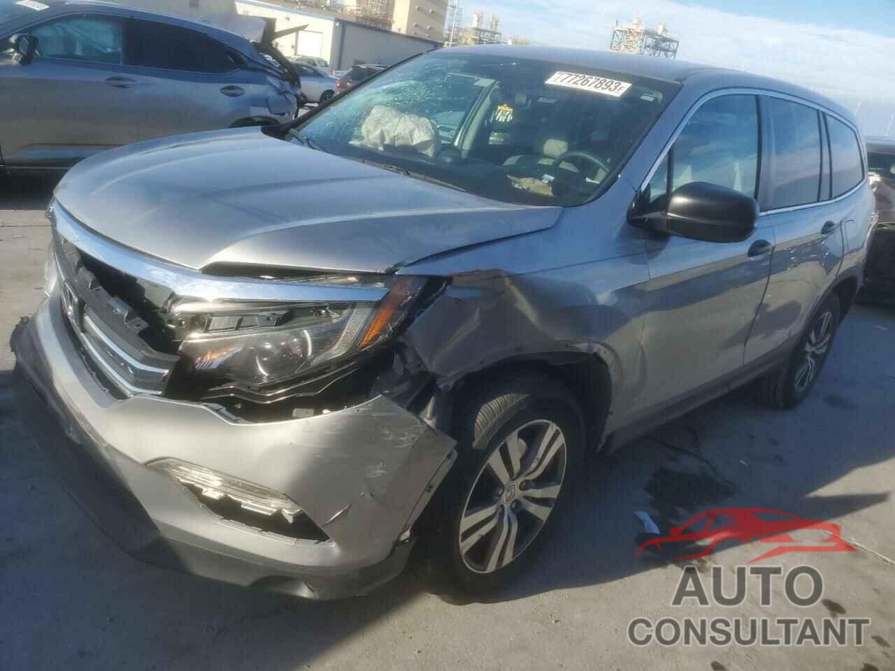 HONDA PILOT 2016 - 5FNYF5H12GB044007