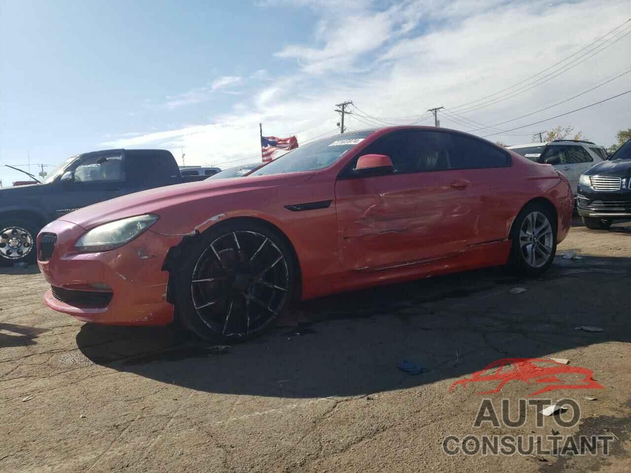 BMW 6 SERIES 2012 - WBALX3C52CDV77849