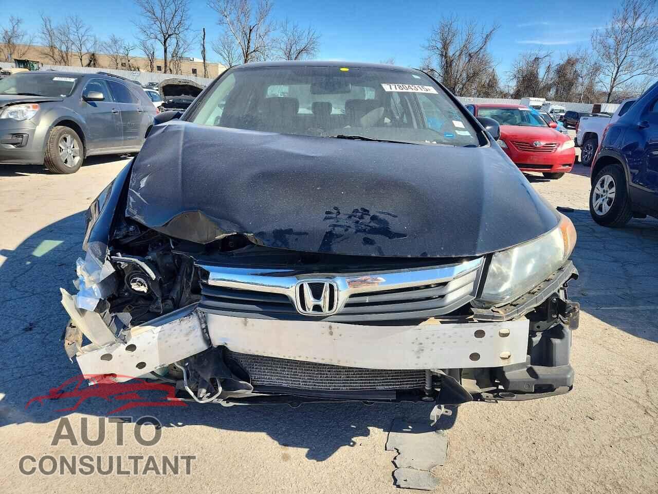 HONDA CIVIC 2012 - 19XFB2F54CE052942