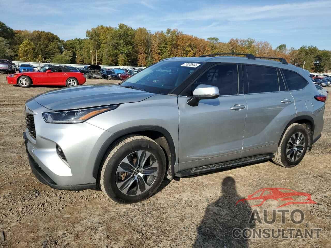 TOYOTA HIGHLANDER 2021 - 5TDGZRAH9MS054235