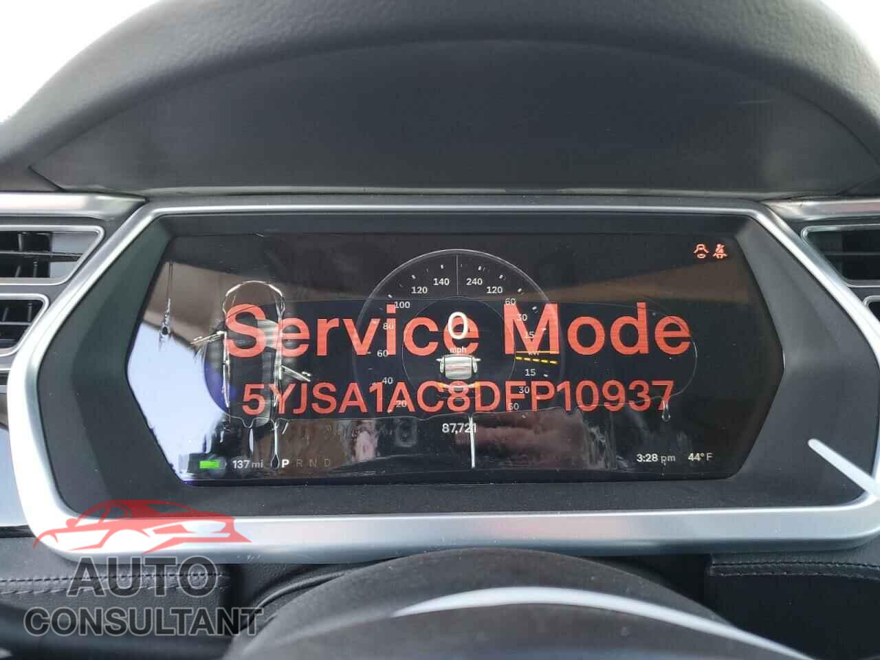 TESLA MODEL S 2013 - 5YJSA1AC8DFP10937