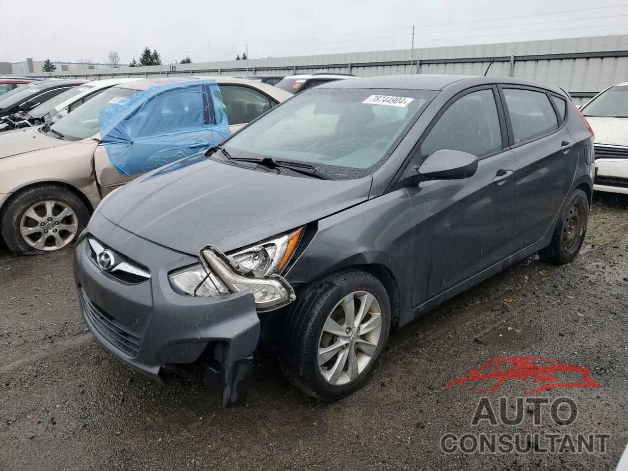 HYUNDAI ACCENT 2012 - KMHCU5AE5CU048997