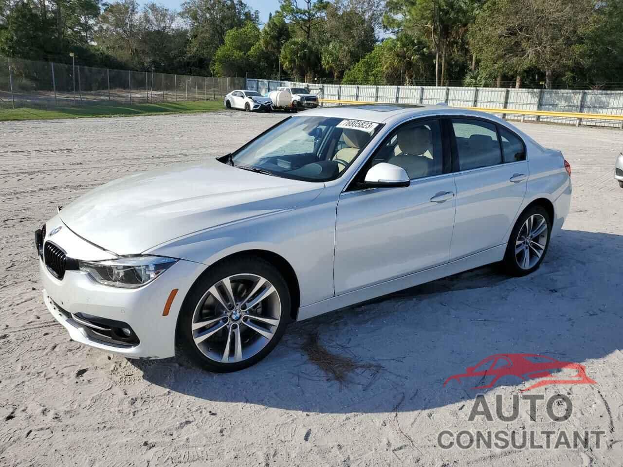 BMW 3 SERIES 2017 - WBA8B9G50HNU50066