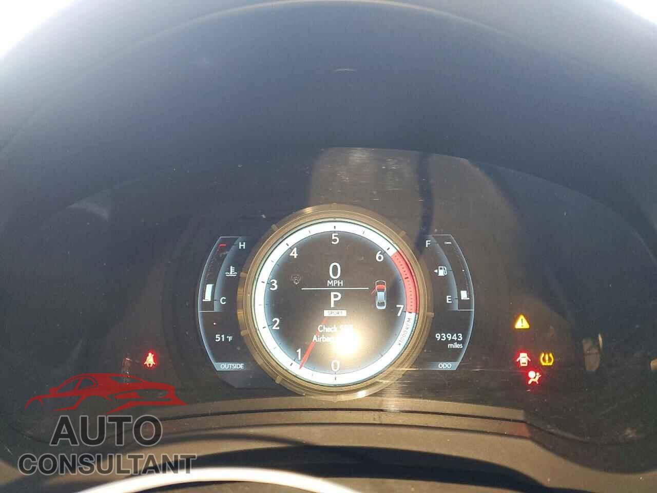 LEXUS IS 2016 - JTHBA1D26G5032311