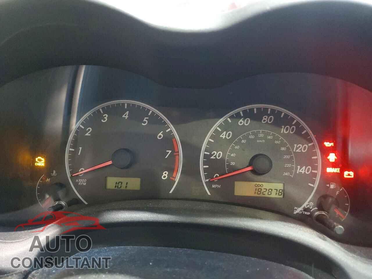 TOYOTA COROLLA 2009 - 2T1BU40E29C190323