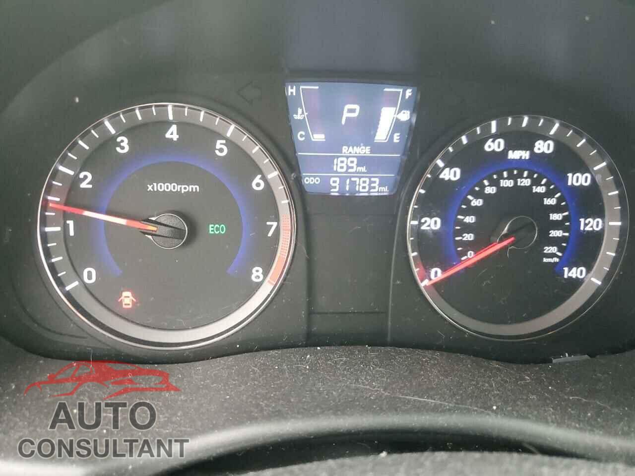 HYUNDAI ACCENT 2012 - KMHCU5AE9CU026985