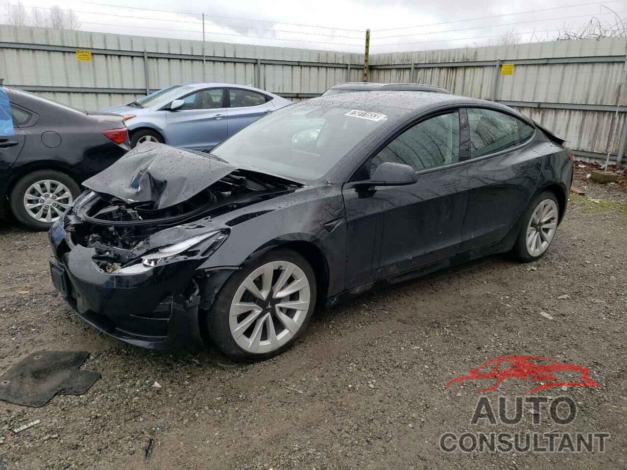 TESLA MODEL 3 2022 - 5YJ3E1EA5NF287947