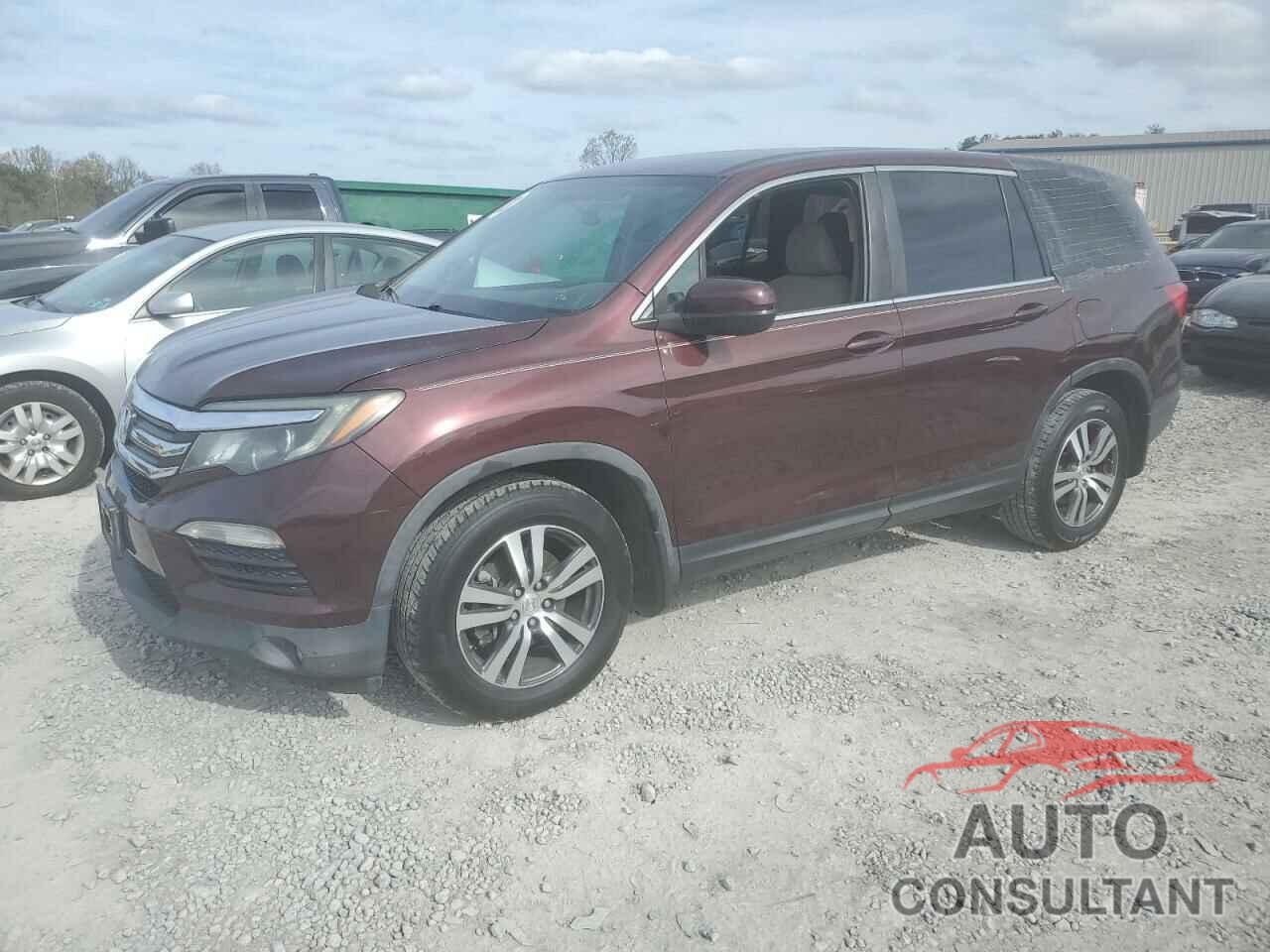 HONDA PILOT 2017 - 5FNYF5H36HB039959