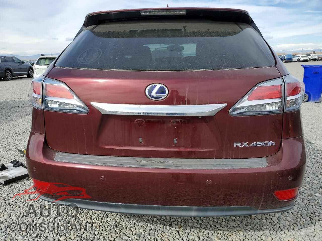 LEXUS RX450 2013 - JTJBC1BA8D2446089