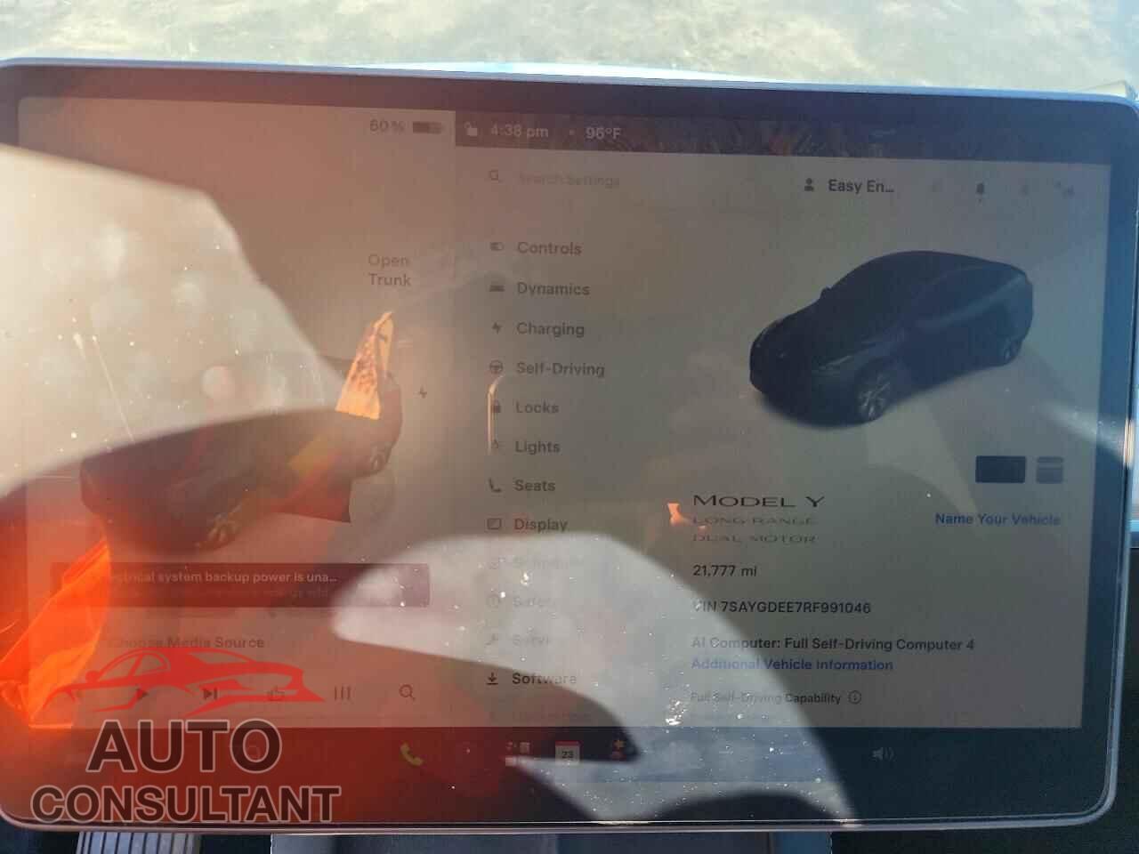 TESLA MODEL Y 2024 - 7SAYGDEE7RF991046
