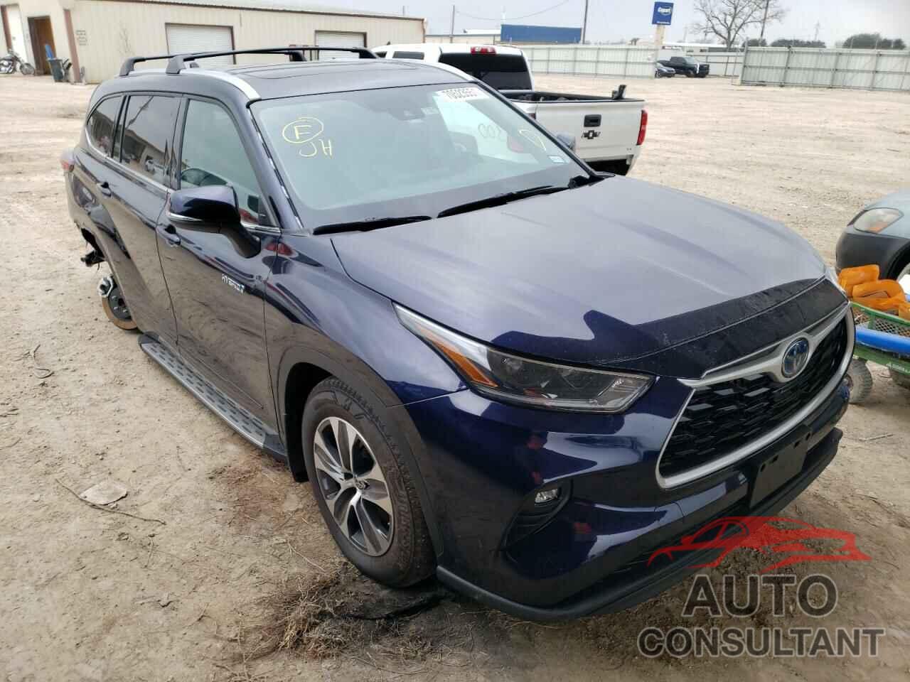 TOYOTA HIGHLANDER 2021 - 5TDGARAH5MS508830
