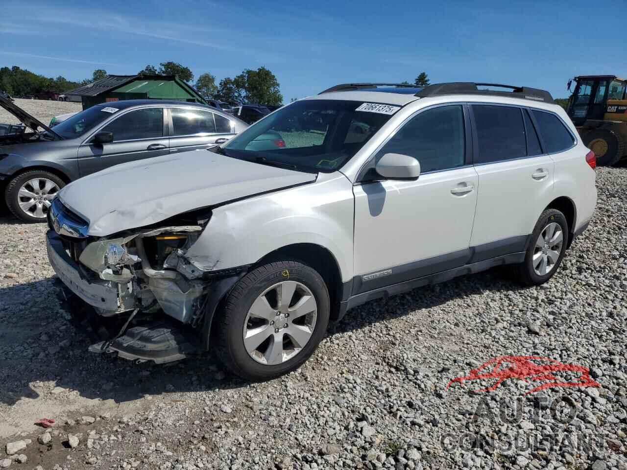 SUBARU OUTBACK 2011 - 4S4BRBGC8B1442186