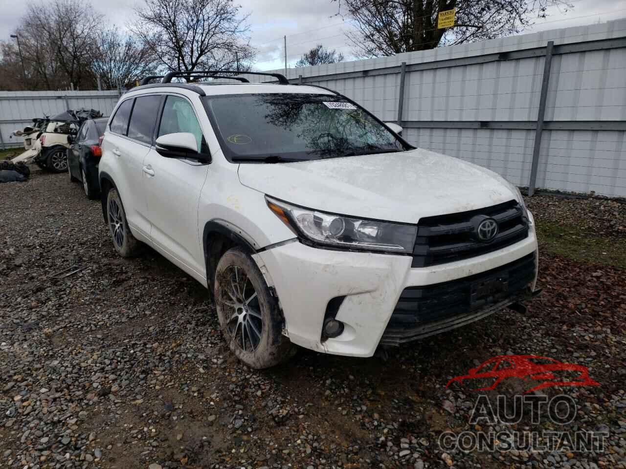 TOYOTA HIGHLANDER 2017 - 5TDJZRFH1HS430978