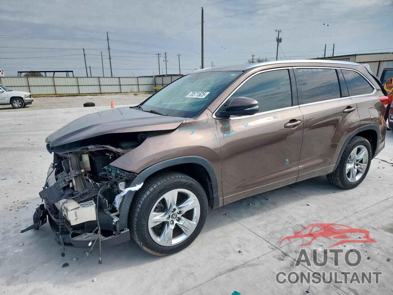 TOYOTA HIGHLANDER 2019 - 5TDYZRFH3KS290065