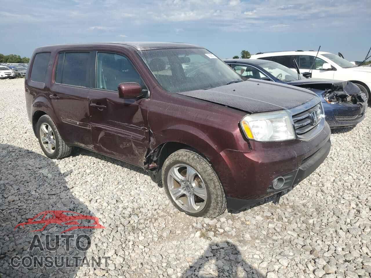 HONDA PILOT 2012 - 5FNYF4H73CB060399