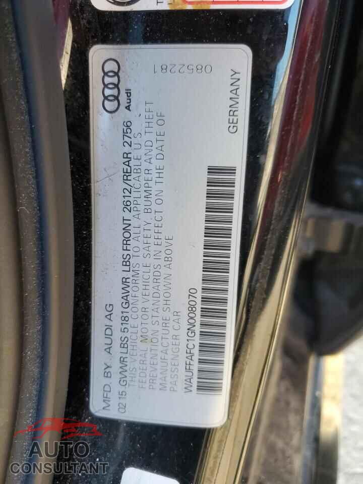 AUDI A6 2016 - WAUFFAFC1GN008070