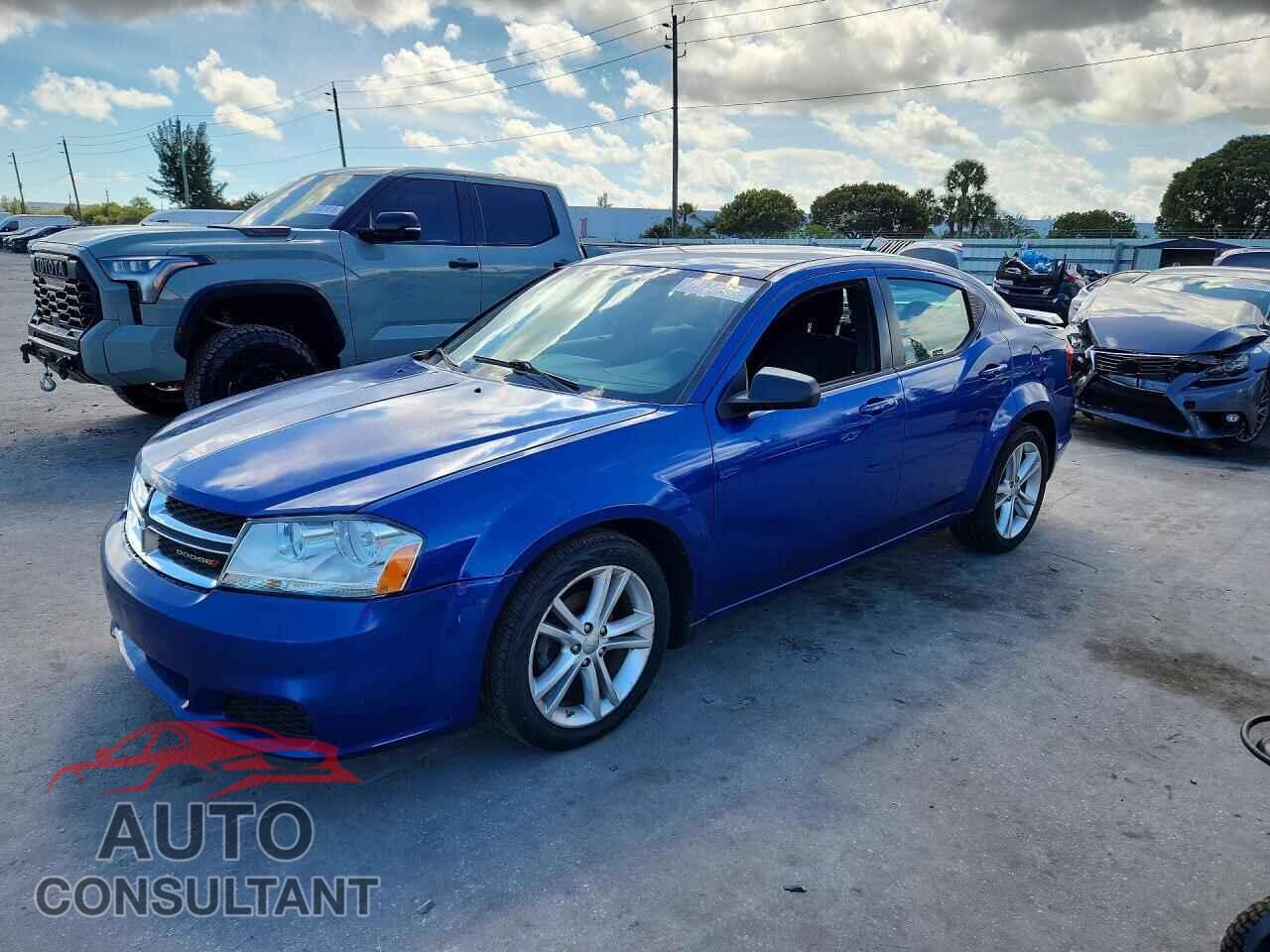 DODGE AVENGER 2013 - 1C3CDZAG4DN594137