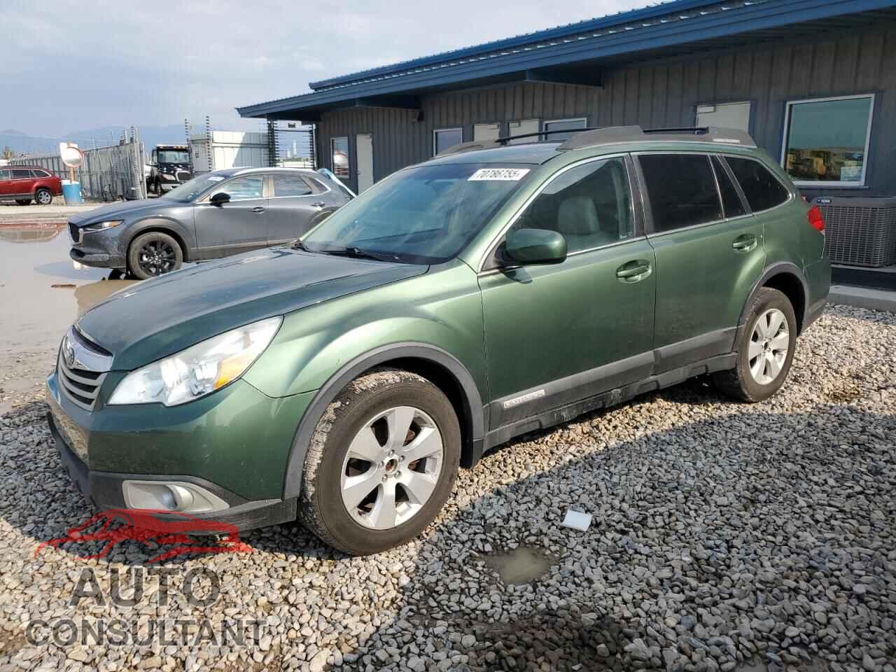SUBARU OUTBACK 2012 - 4S4BRBGC4C3277646