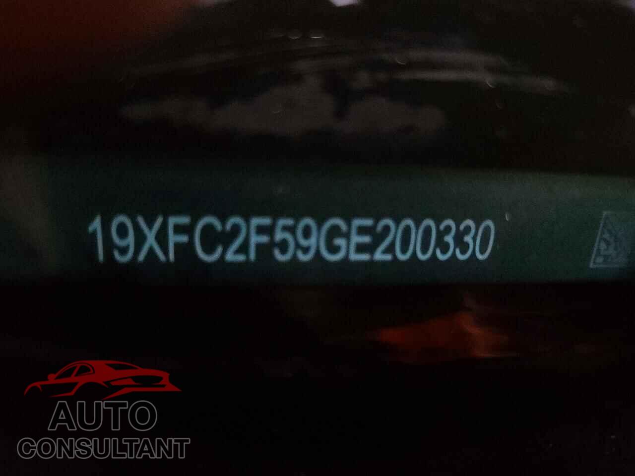 HONDA CIVIC 2016 - 19XFC2F59GE200330