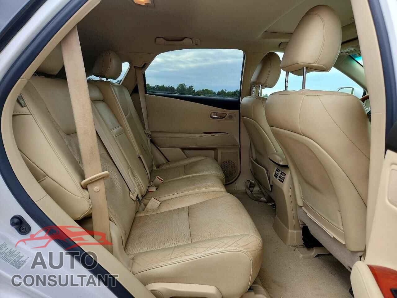 LEXUS RX350 2011 - 2T2BK1BA2BC084695