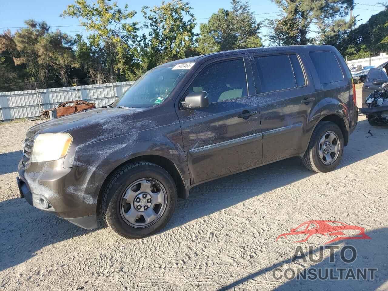 HONDA PILOT 2012 - 5FNYF4H2XCB005162