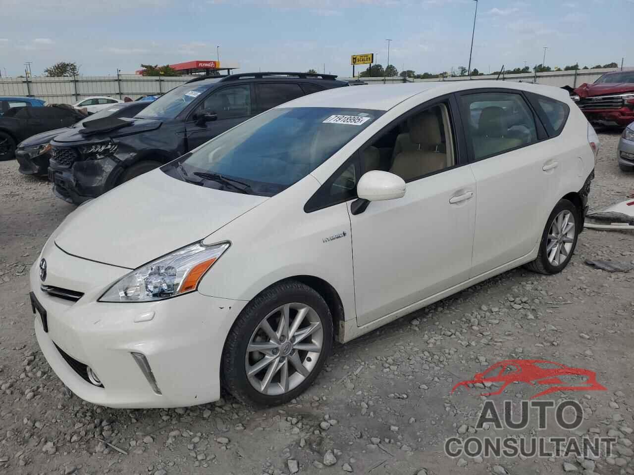 TOYOTA PRIUS 2012 - JTDZN3EU5C3172999