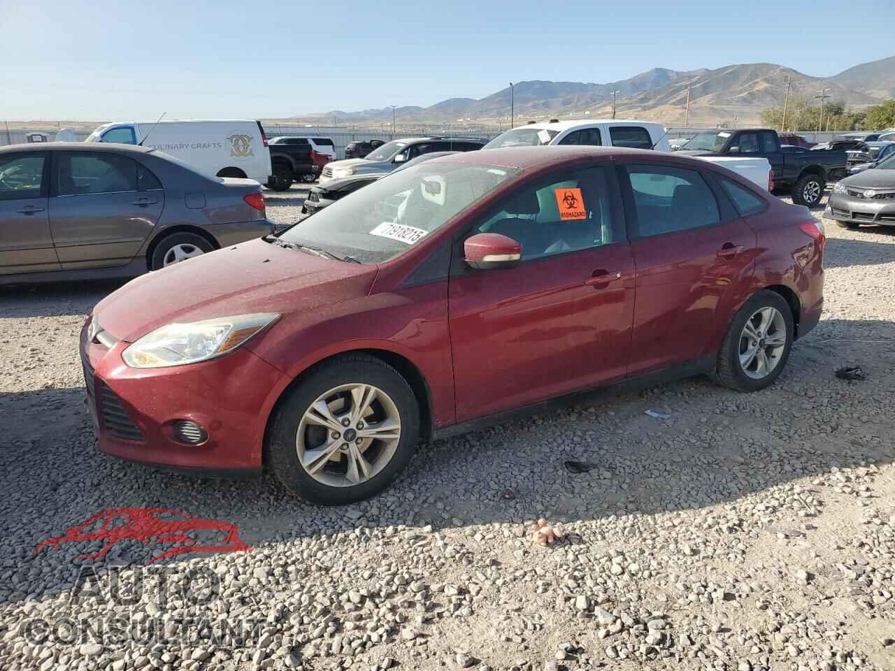 FORD FOCUS 2013 - 1FADP3F24DL290163