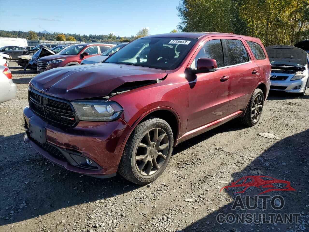 DODGE DURANGO 2016 - 1C4RDJDG8GC400616