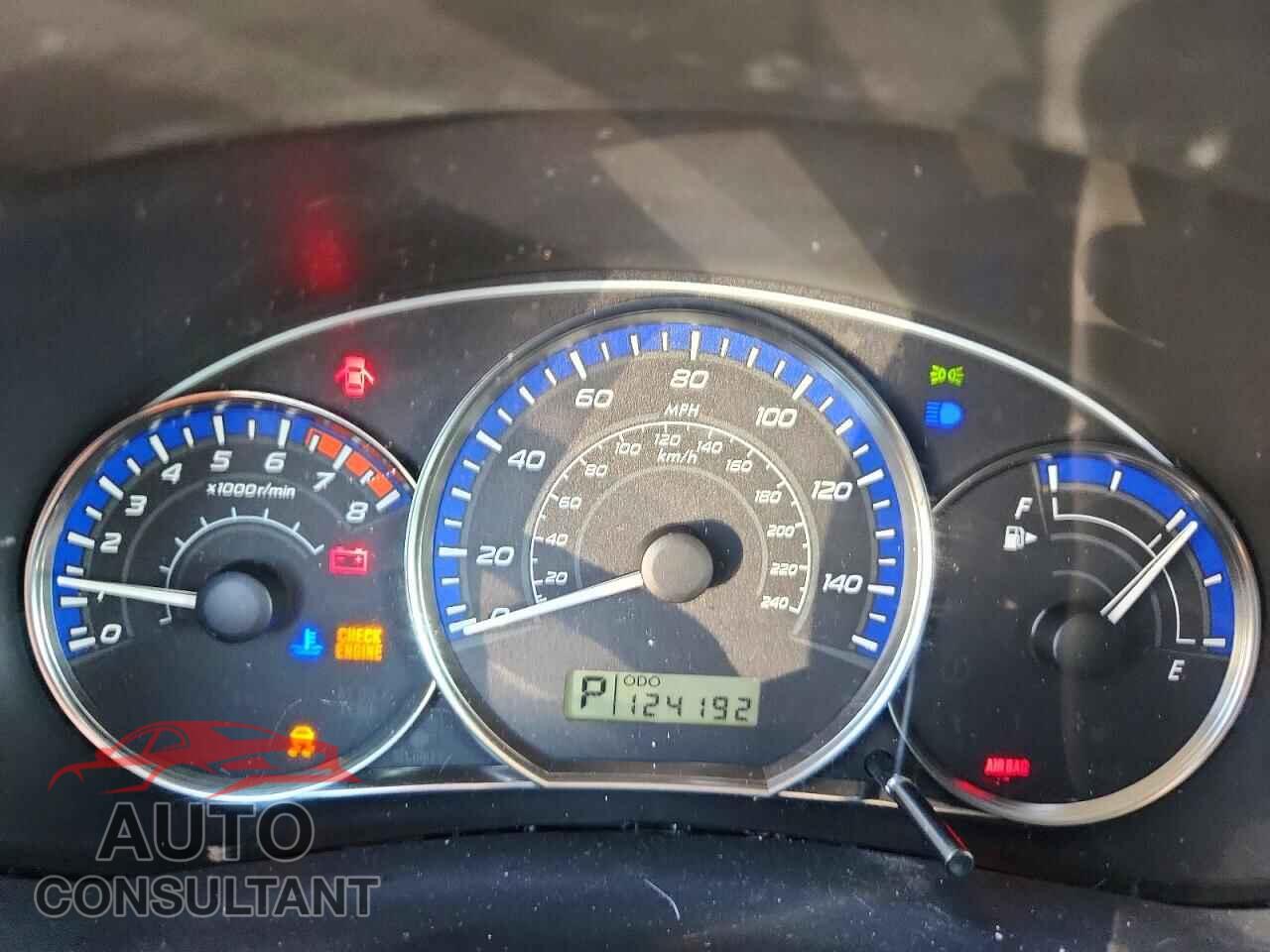 SUBARU FORESTER 2012 - JF2SHBDC7CH432917