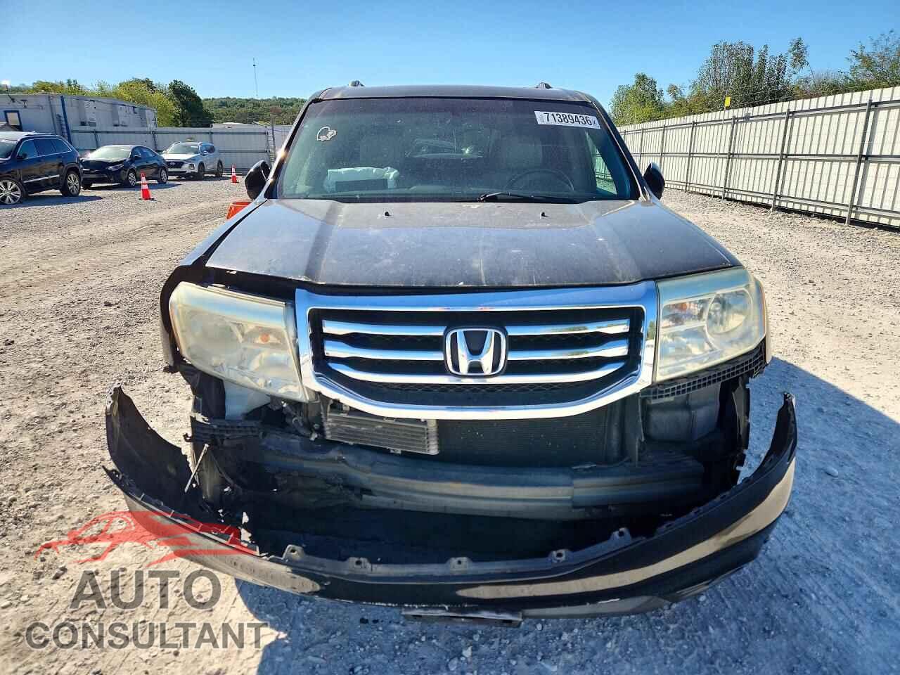 HONDA PILOT 2012 - 5FNYF4H91CB024146
