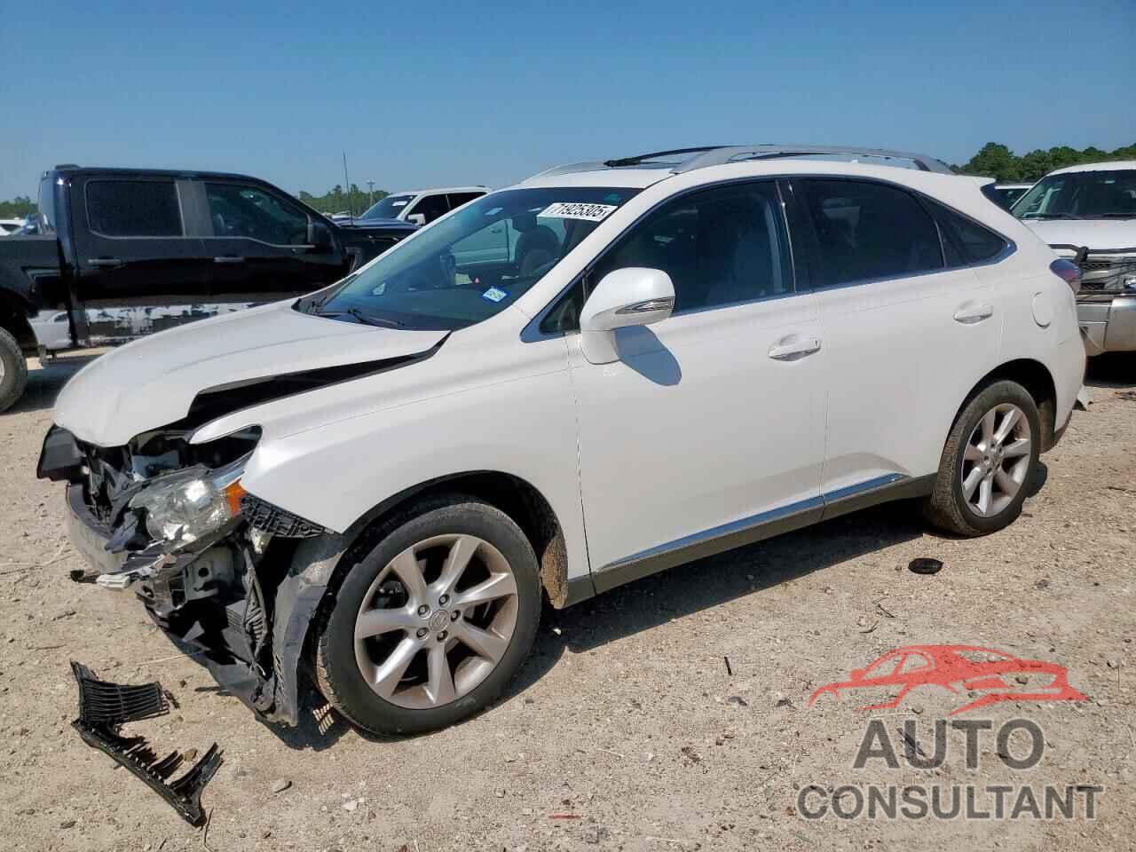 LEXUS RX350 2012 - 2T2ZK1BA9CC073578