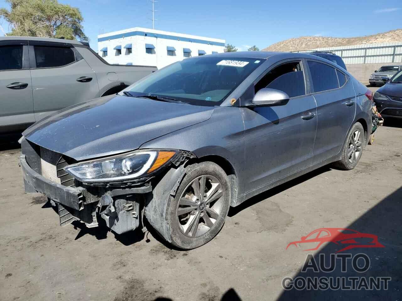 HYUNDAI ELANTRA 2018 - KMHD84LF7JU657790