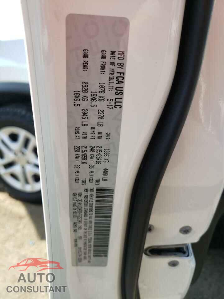 JEEP COMPASS 2017 - 3C4NJCAB8HT652349
