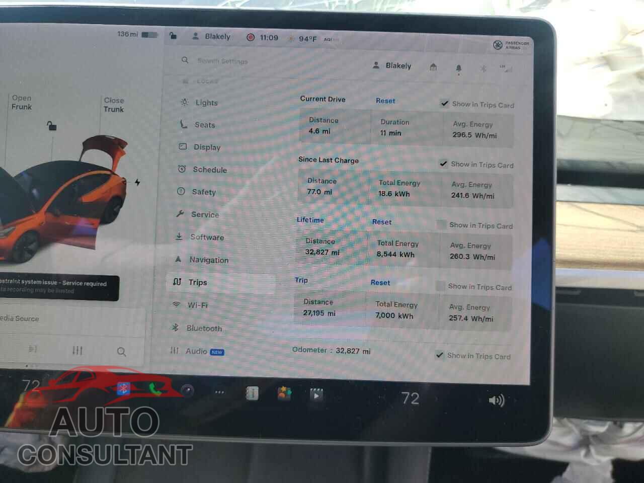 TESLA MODEL 3 2021 - 5YJ3E1EB5MF974885