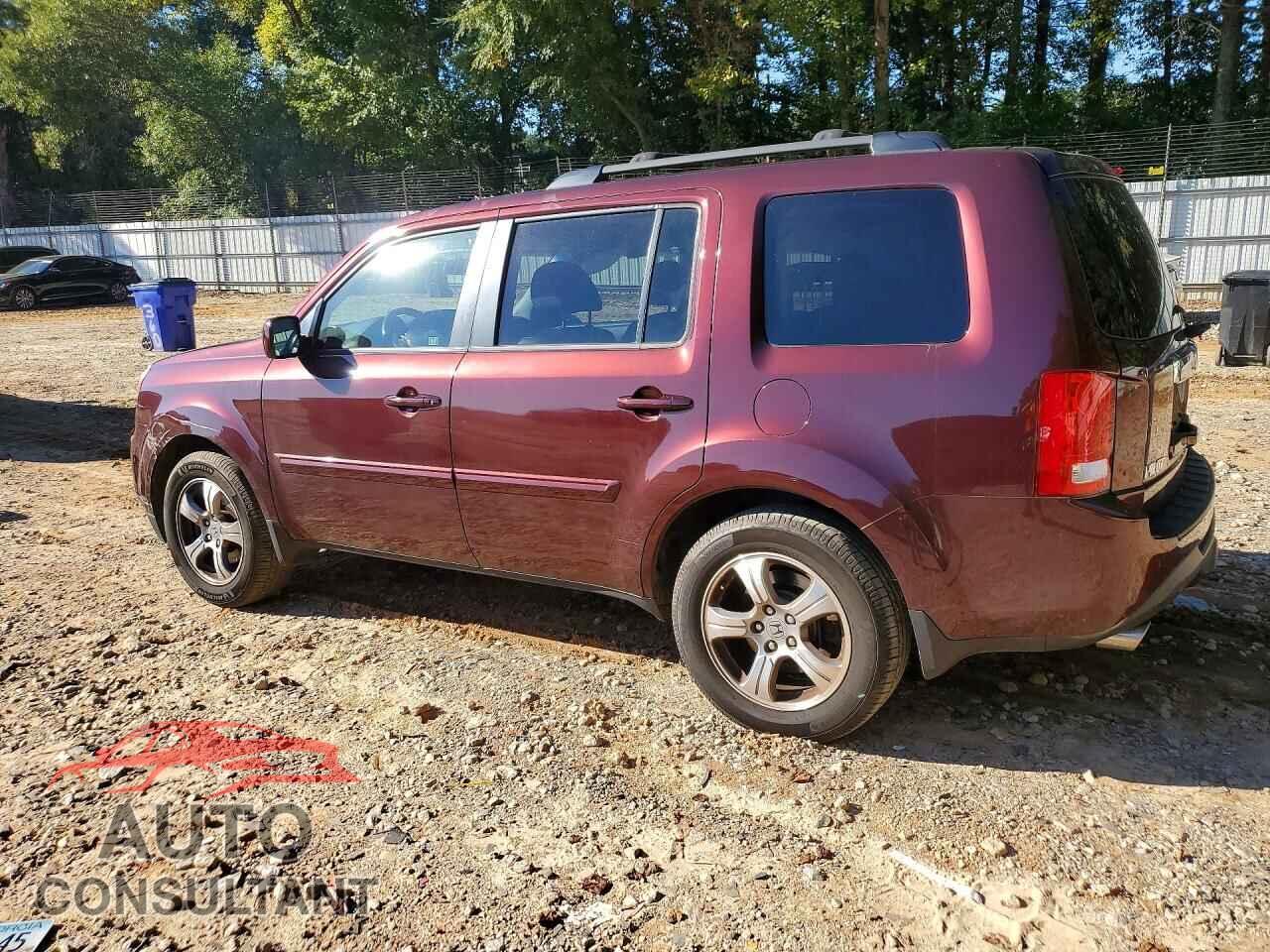 HONDA PILOT 2012 - 5FNYF4H72CB021688
