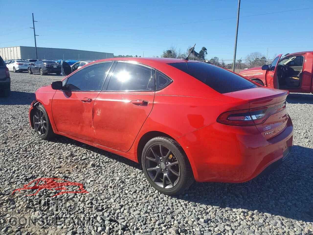 DODGE DART 2016 - 1C3CDFAA4GD661498