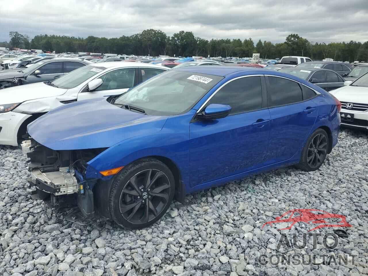 HONDA CIVIC 2019 - 2HGFC2F87KH511747